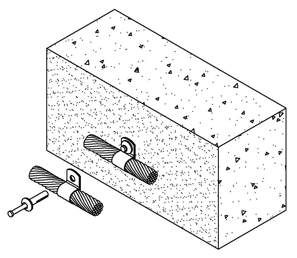 Expansion Anchors Harger Lightning and Grounding